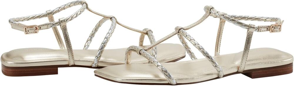 Marc Fisher LTD, Women's, Maze, Gold Leather, 5.5, Medium